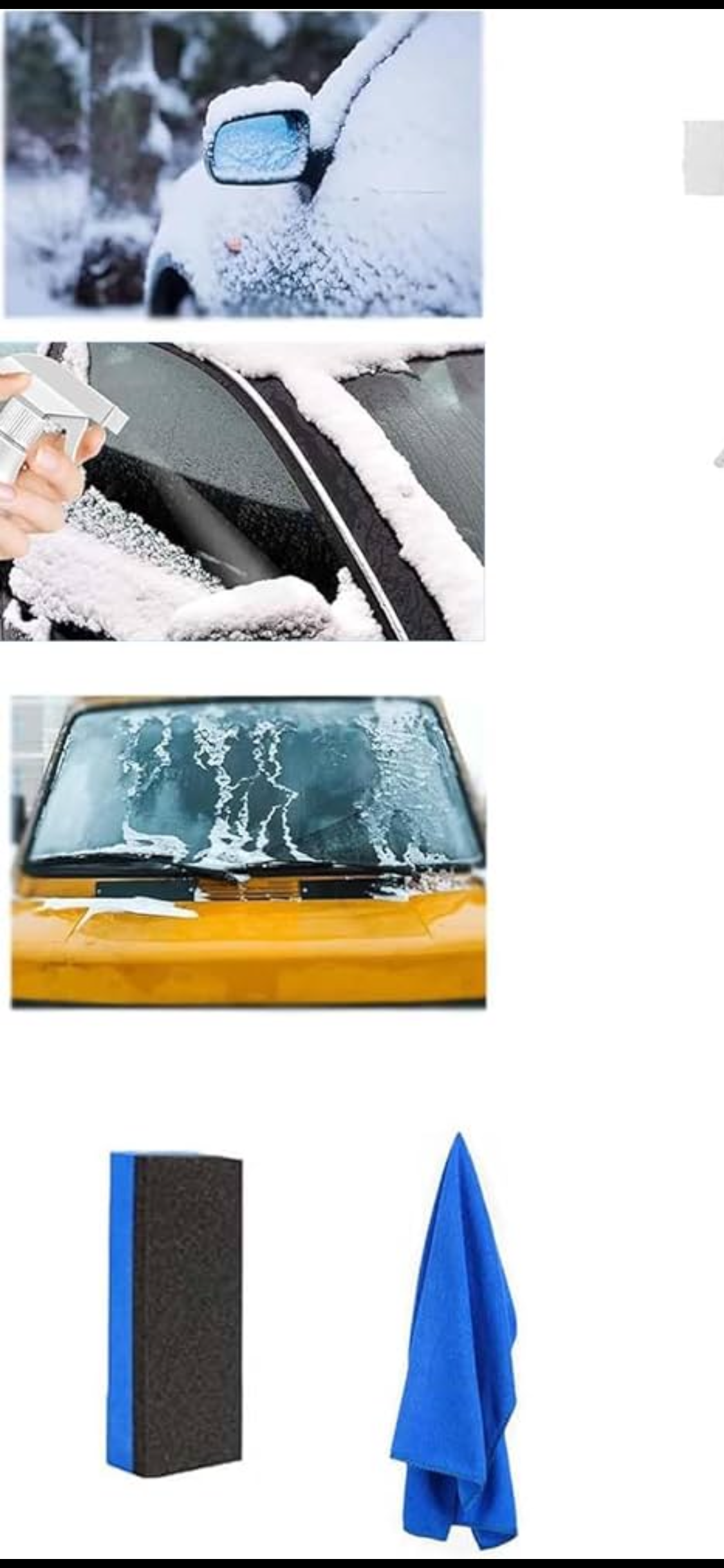 Avisningsspray för Bil – Snabb mot Is & Frost